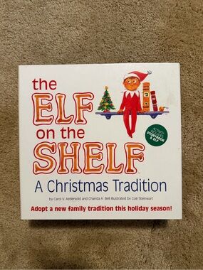 The Elf on the Shelf A Christmas Tradition - White/Red Cover